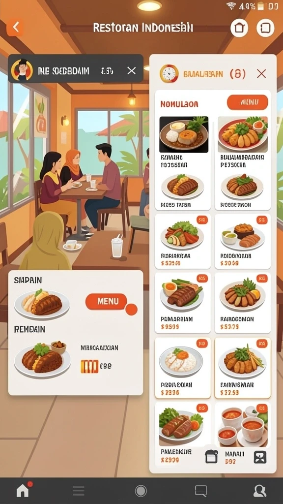 Tampilan antarmuka yang mengesankan dan mudah dinavigasi.