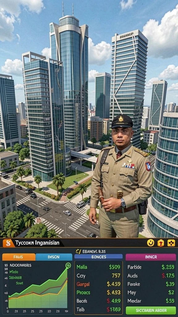 Tampilan awal game yang menarik dan informatif.