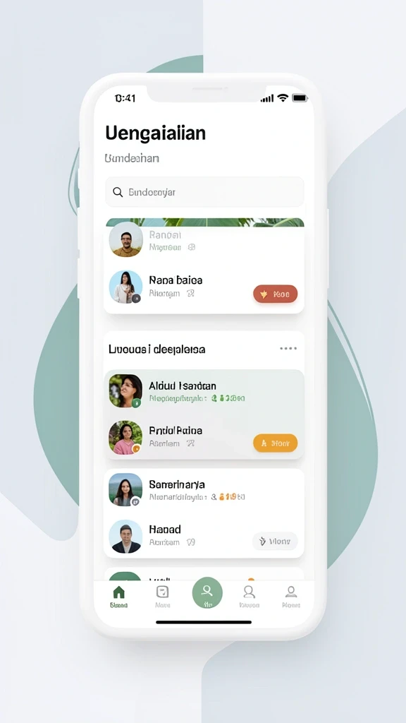 Tampilan antarmuka yang user-friendly dan menarik.