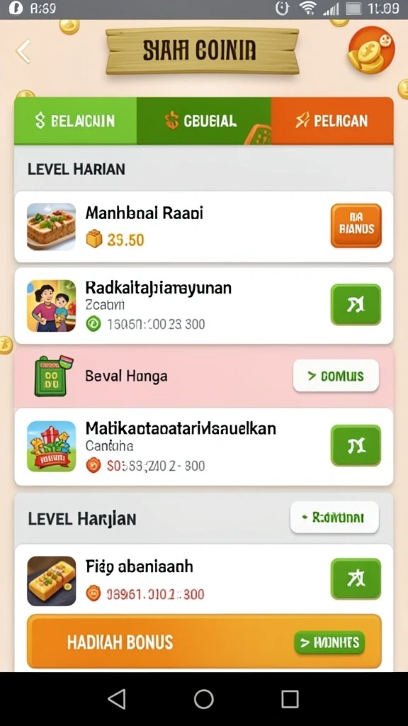 Screenshot menunjukkan aksi seru dalam permainan.