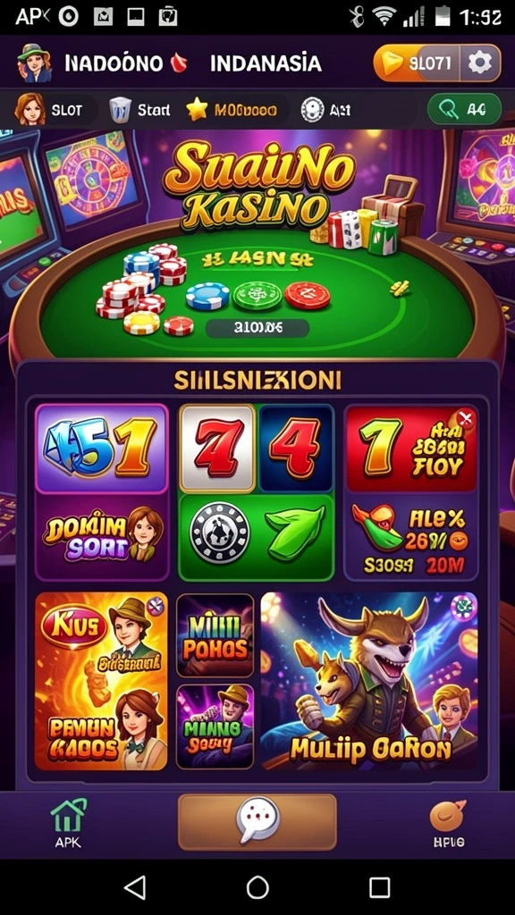 Screenshot 3 menunjukkan berbagai karakter yang bisa dipilih.