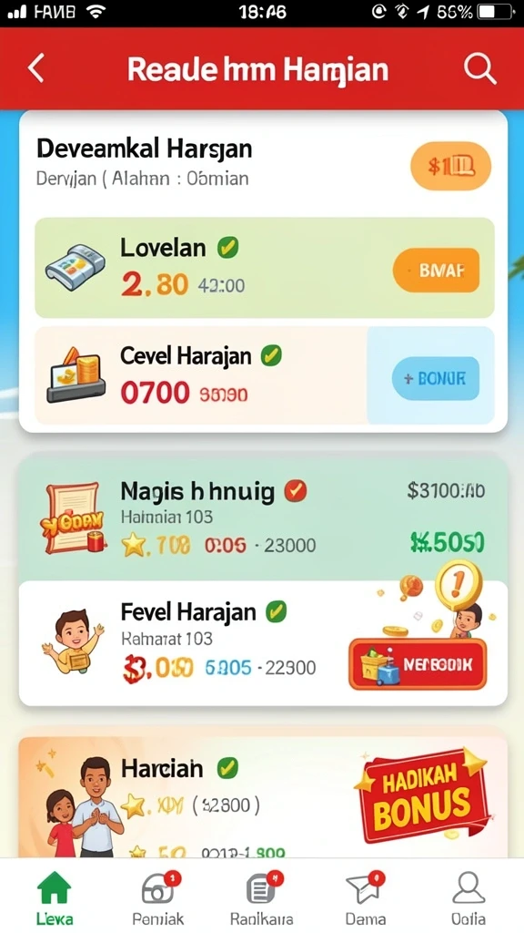 Berbagai tema menarik untuk dipilih.