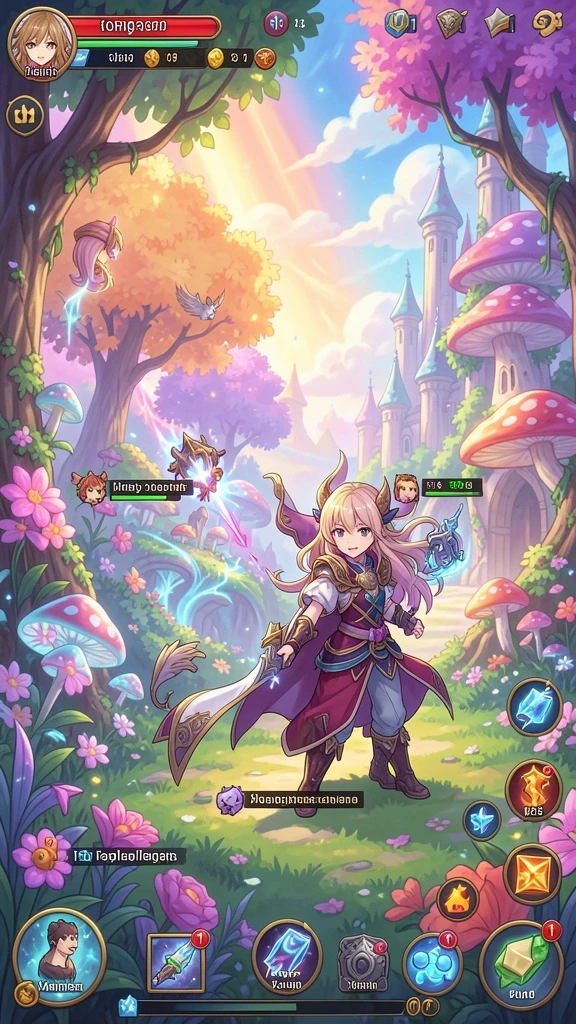 Fitur multiplayer yang memungkinkan interaksi dengan pemain lain.