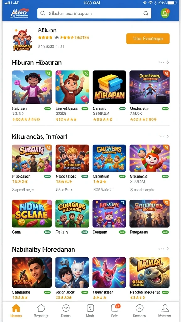 Tampilan antarmuka yang ramah pengguna dan intuitif.