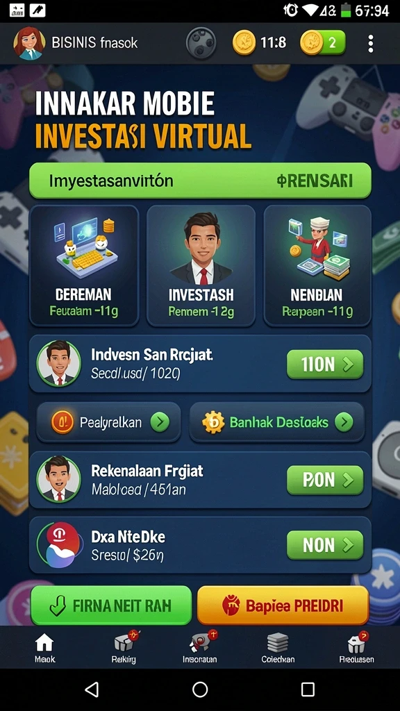 Mode permainan yang bervariasi untuk semua level.