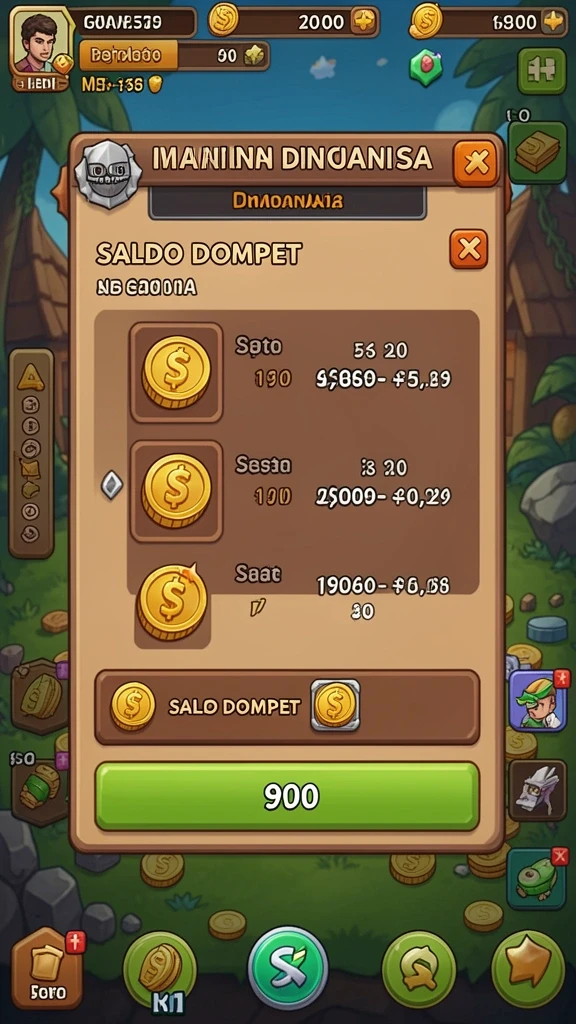 Screenshot DAX69 menunjukkan karakter utama siap menjelajahi dunia baru.