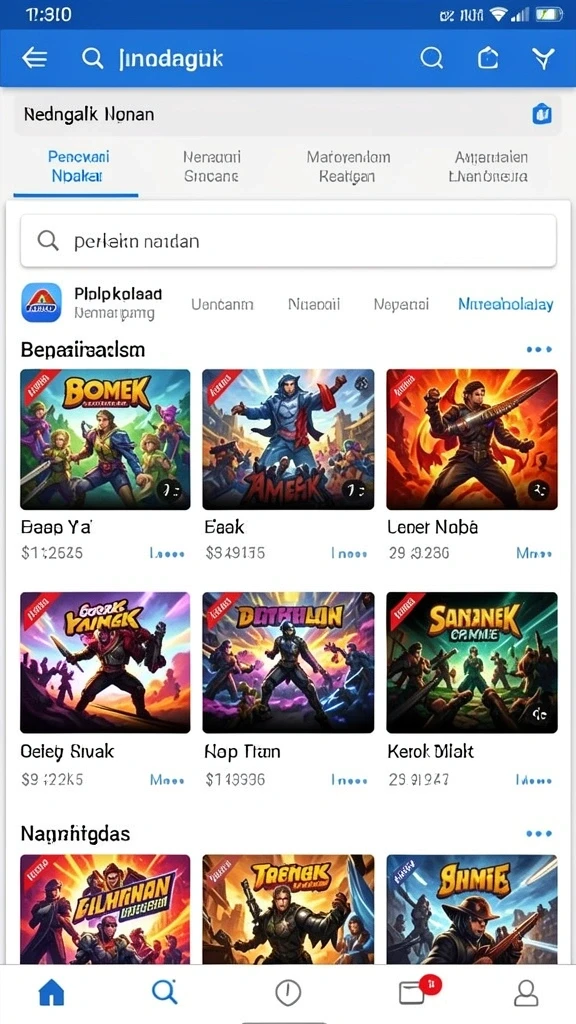 Beragam pilihan mesin slot dengan tema unik.