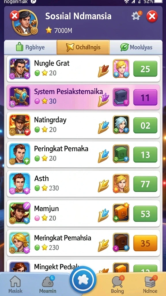 Tampilan antarmuka yang mudah digunakan dan intuitif.