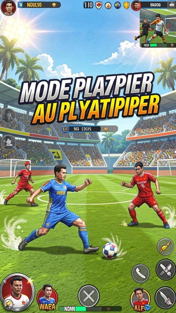Aksi dalam game yang penuh dengan petualangan seru.