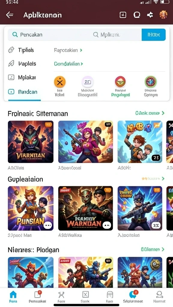 Tangkapan layar saat mode multiplayer yang seru.