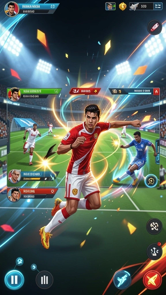 Tampilan antarmuka yang cerah dan atraktif.