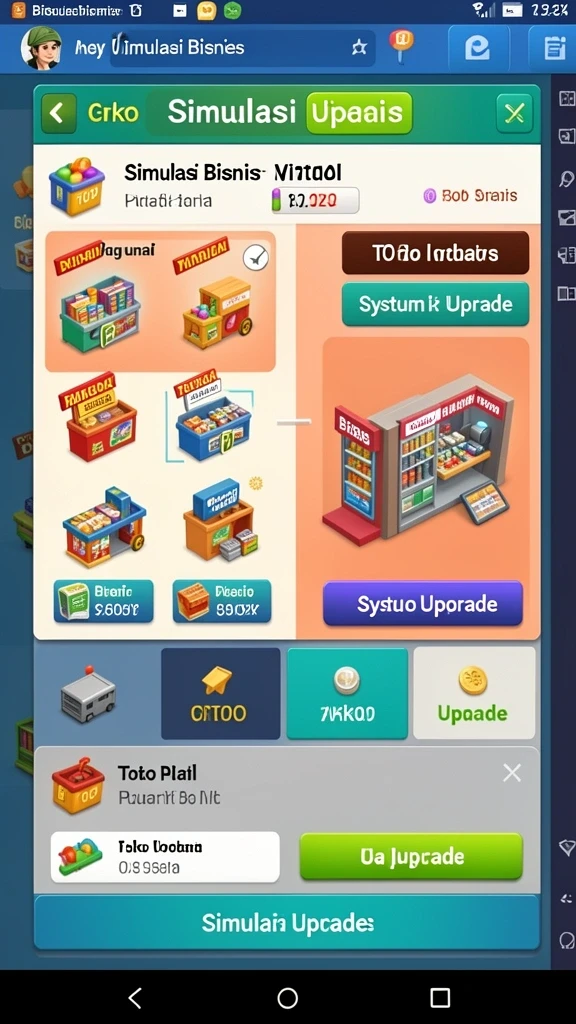 Antarmuka pengguna yang sederhana dan mudah digunakan.