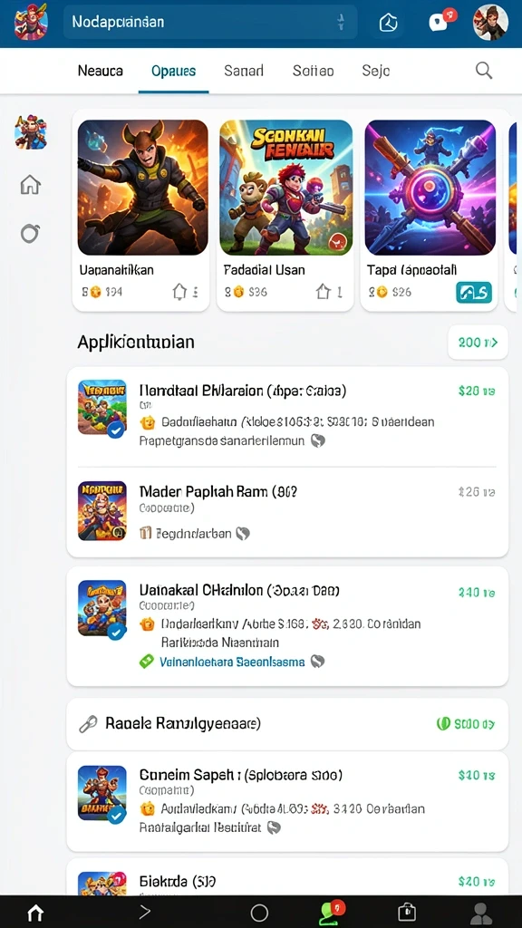 Sistem reward yang menarik untuk setiap pemain.