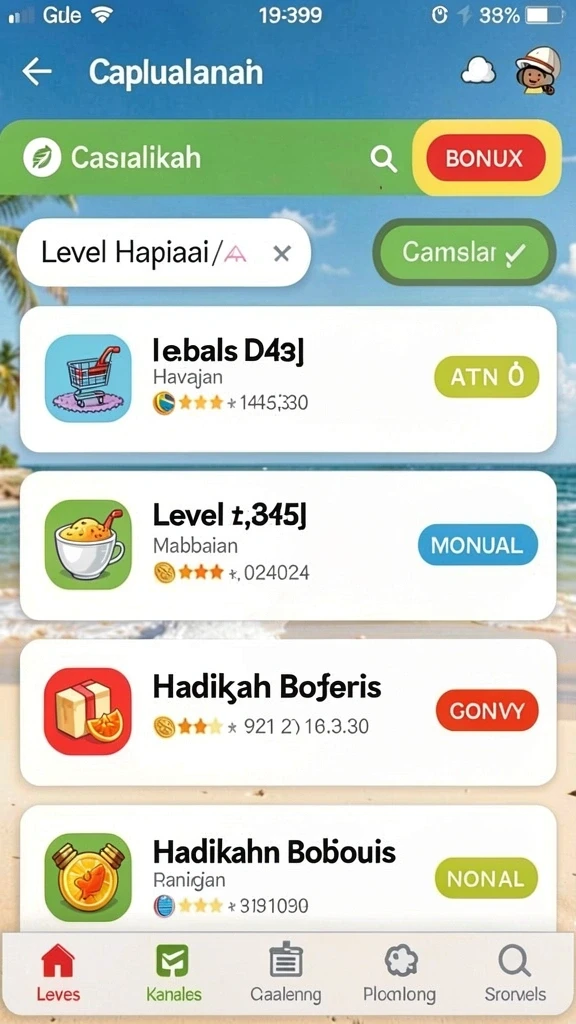 Salah satu karakter unik yang dapat dimainkan di IDAGAME.