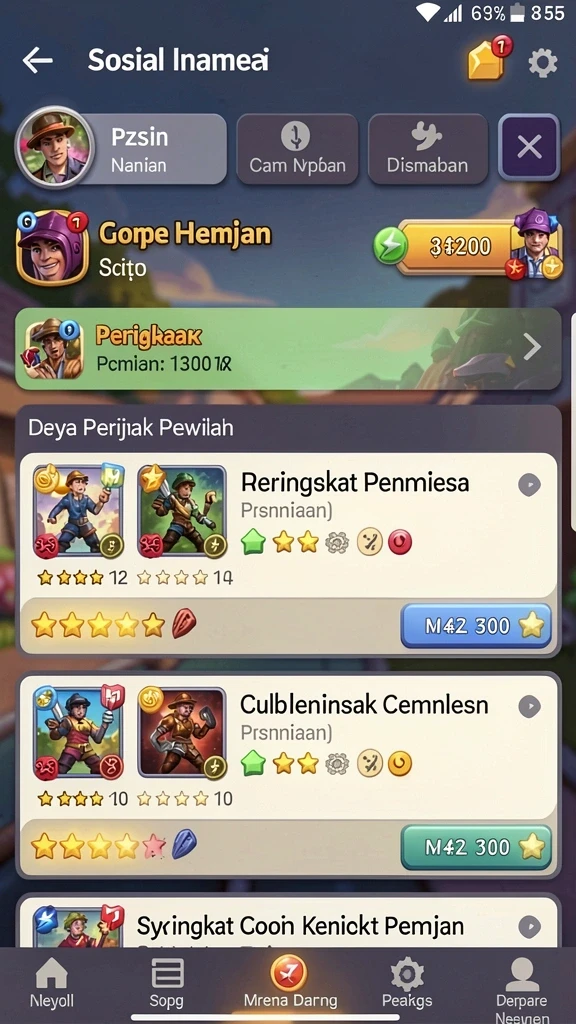 Tampilan antarmuka yang menarik dan mudah dipahami.