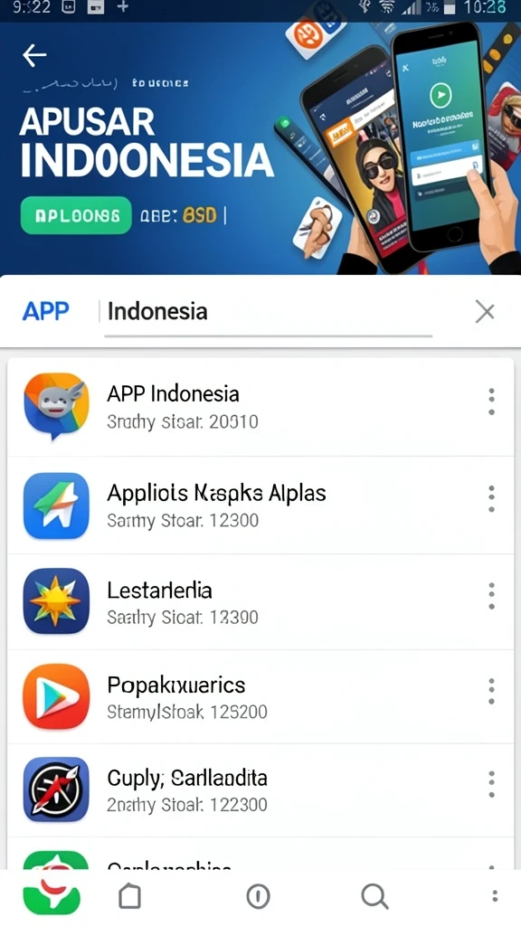 Tampilan awal game yang menarik.