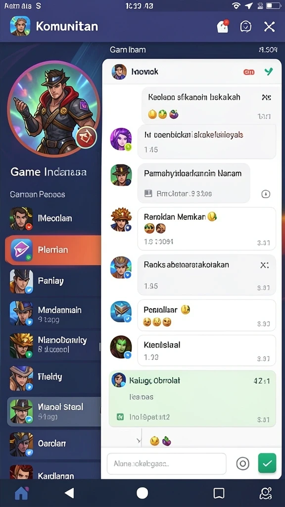 Pengalaman bermain yang seru dan menantang setiap hari.
