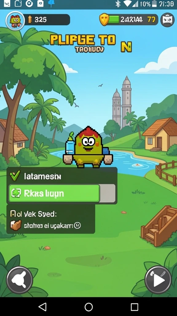 Fitur koneksi dengan teman untuk bermain bersama.