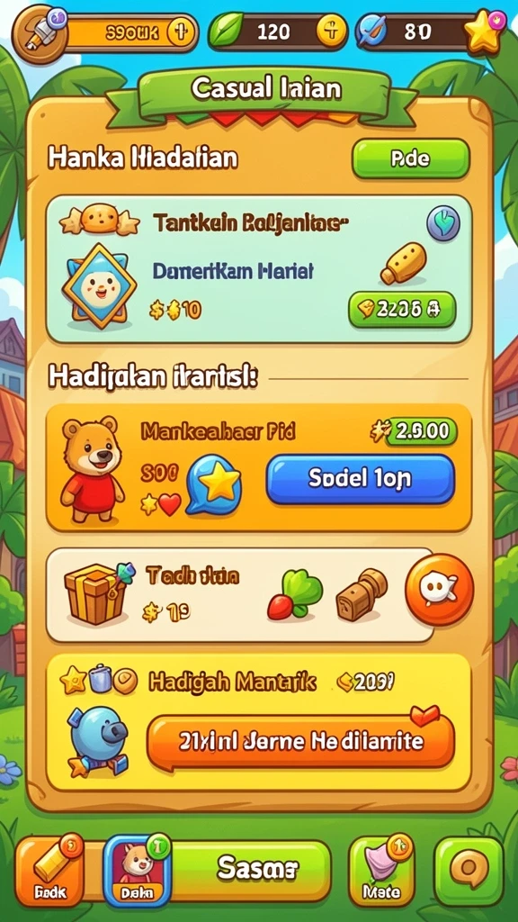 Tampilan antarmuka yang ramah pengguna.