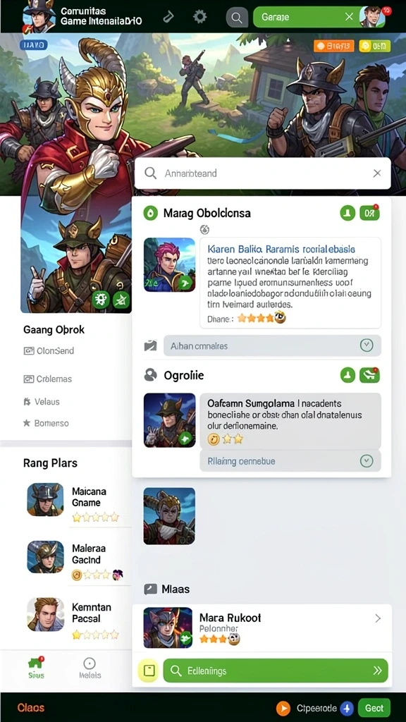 Tampilan grafik yang menakjubkan dan penuh warna.