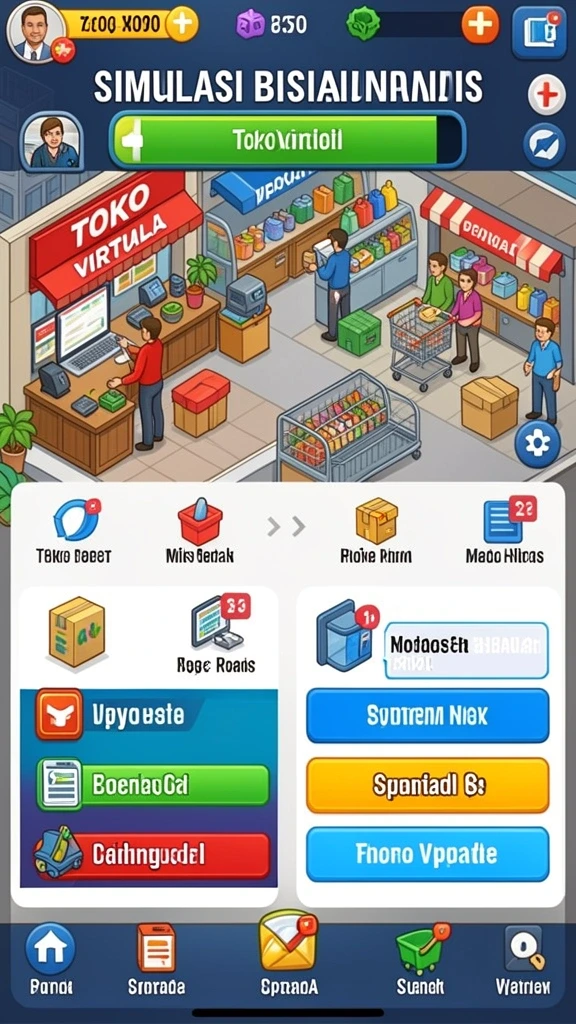 Berbagai mini-game yang menyenangkan untuk dimainkan.