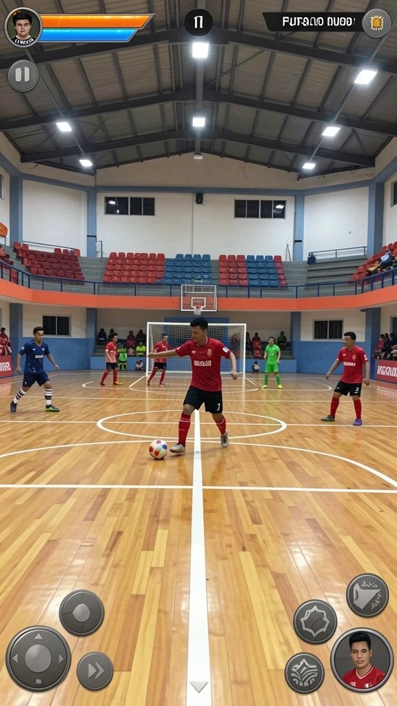 Tampilan antarmuka permainan yang menarik dan intuitif.