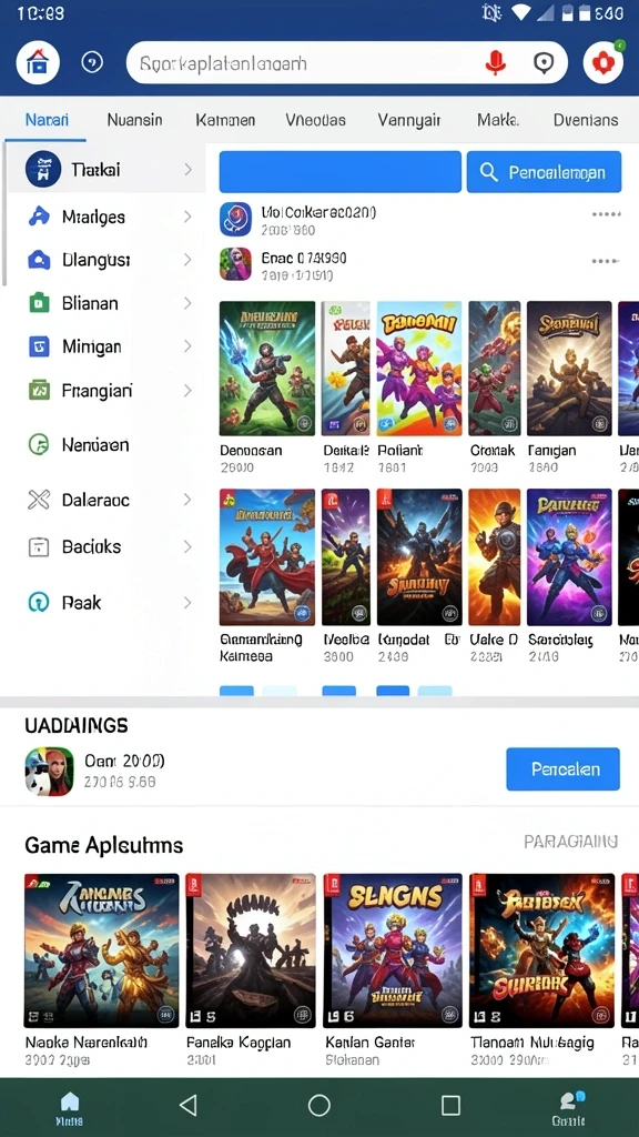 Tantangan level yang seru dan mendebarkan.