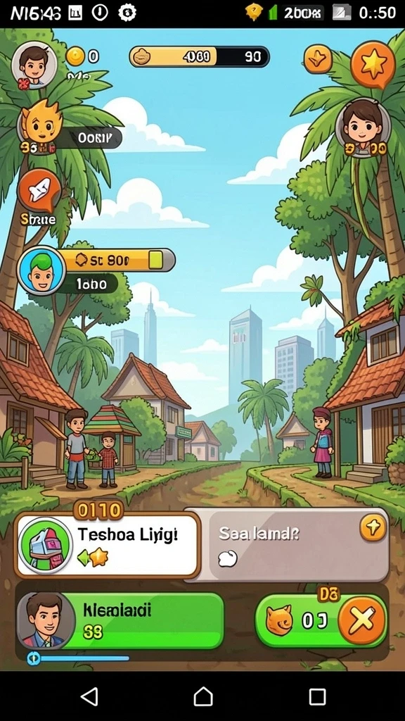 Berbagai level menantang yang siap untuk dijelajahi.
