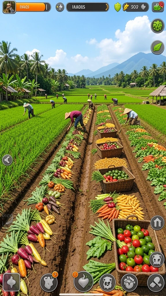 Tampilan antarmuka aplikasi yang menarik dan responsif.