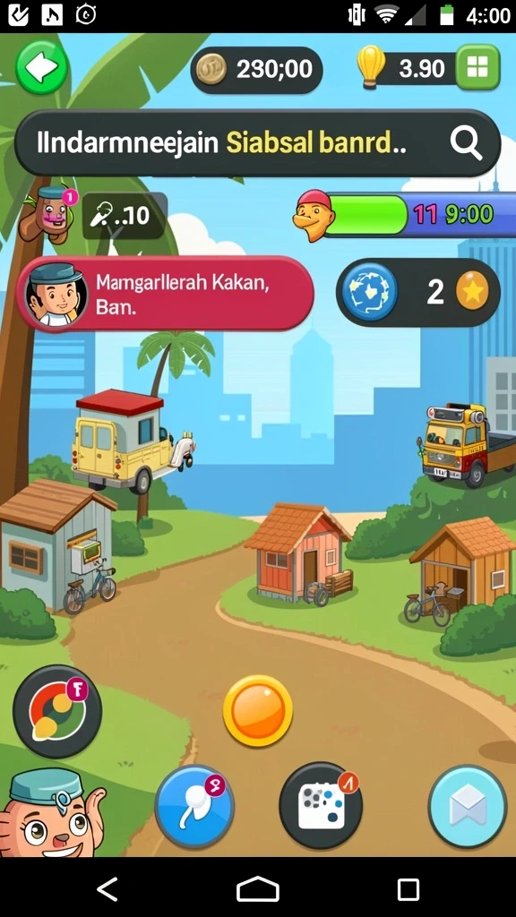 Screenshot memperlihatkan sistem multiplayer saat bermain bersama teman.