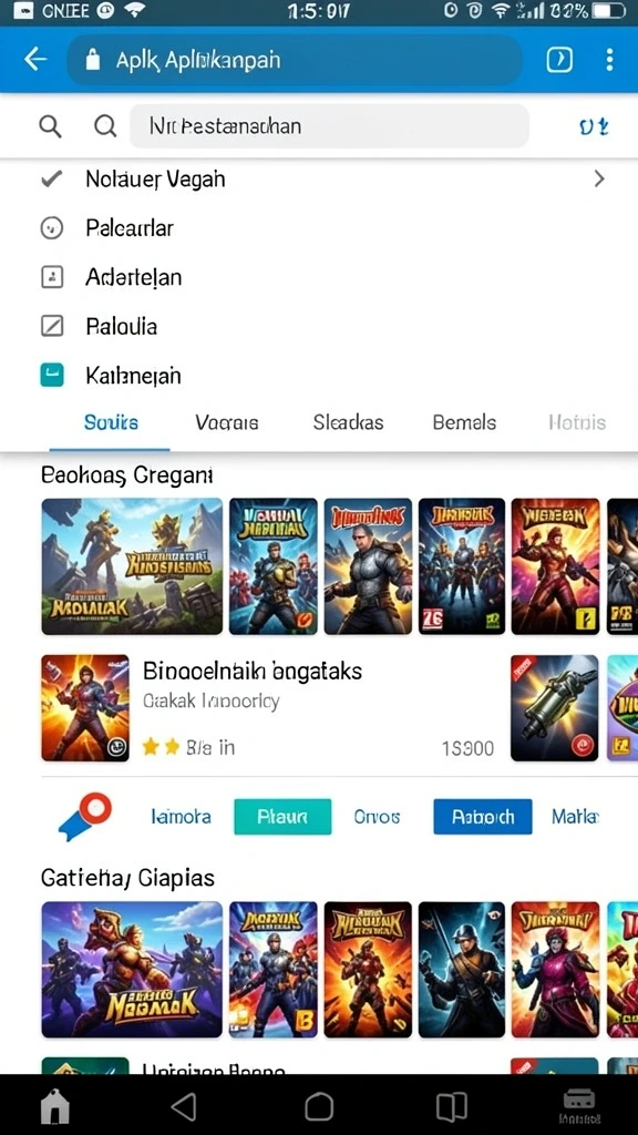 Tampilan antarmuka yang intuitif dan menarik.