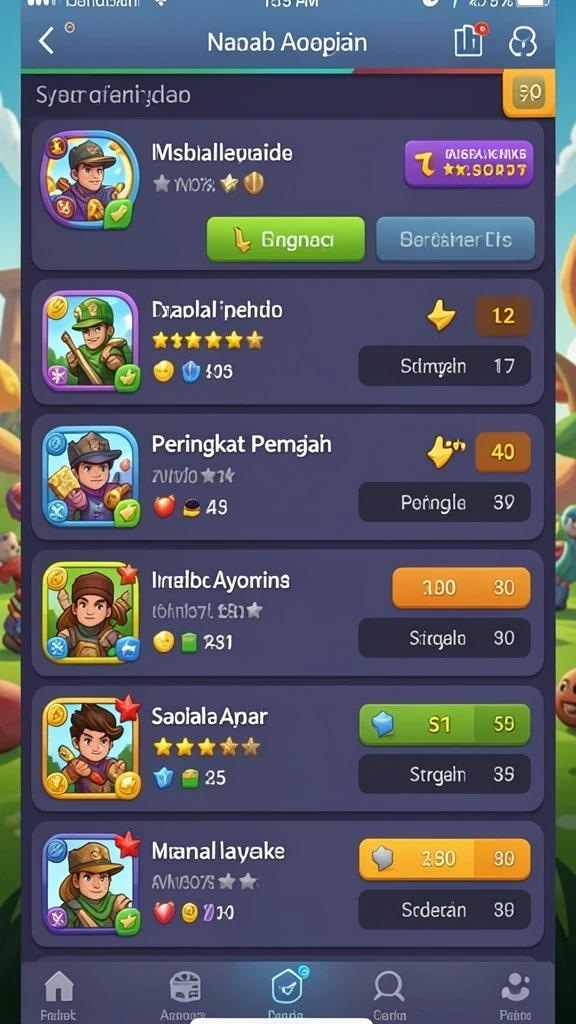 Berbagai tantangan seru yang bisa diikuti bersama teman.