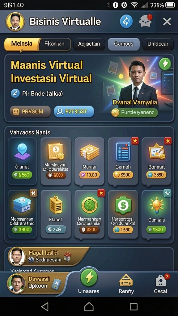 Level permainan yang menantang dan bervariasi.