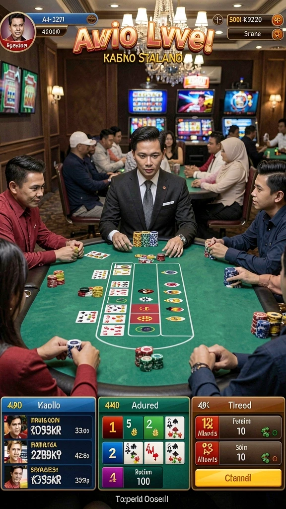Tampilan awal RPVIP5 dengan antarmuka yang menarik.