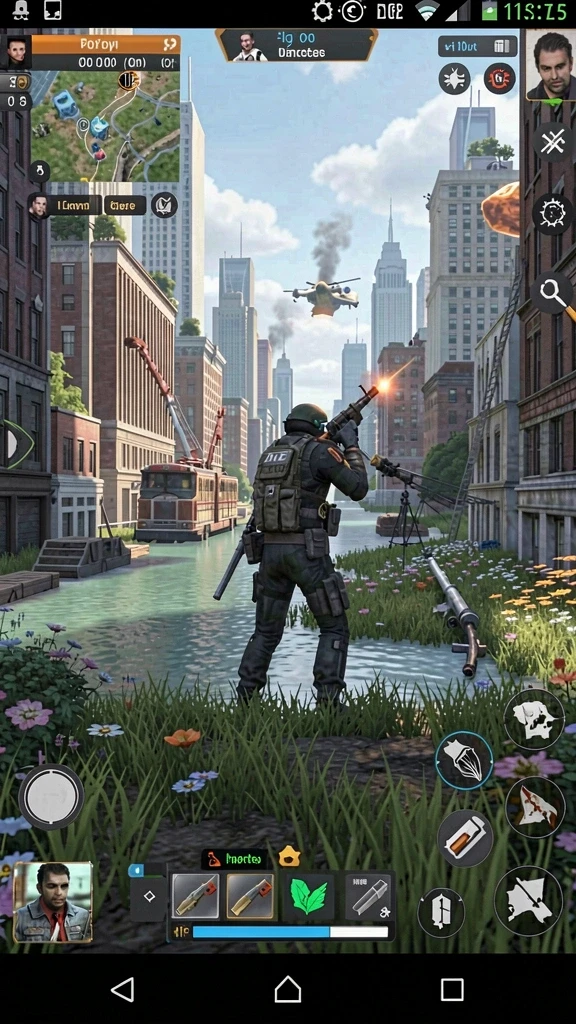 Gameplay seru dengan berbagai mode permainan.