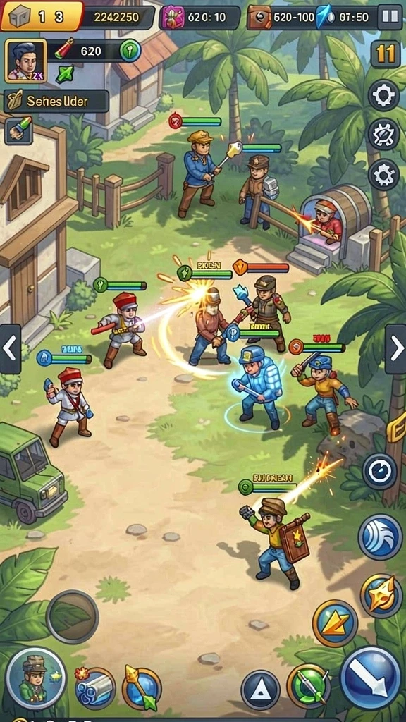 Gameplay yang seru dan menyenangkan.