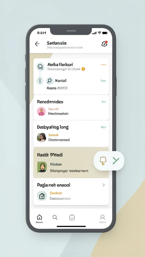 Karakter pilihan dengan berbagai alat siap beraksi.