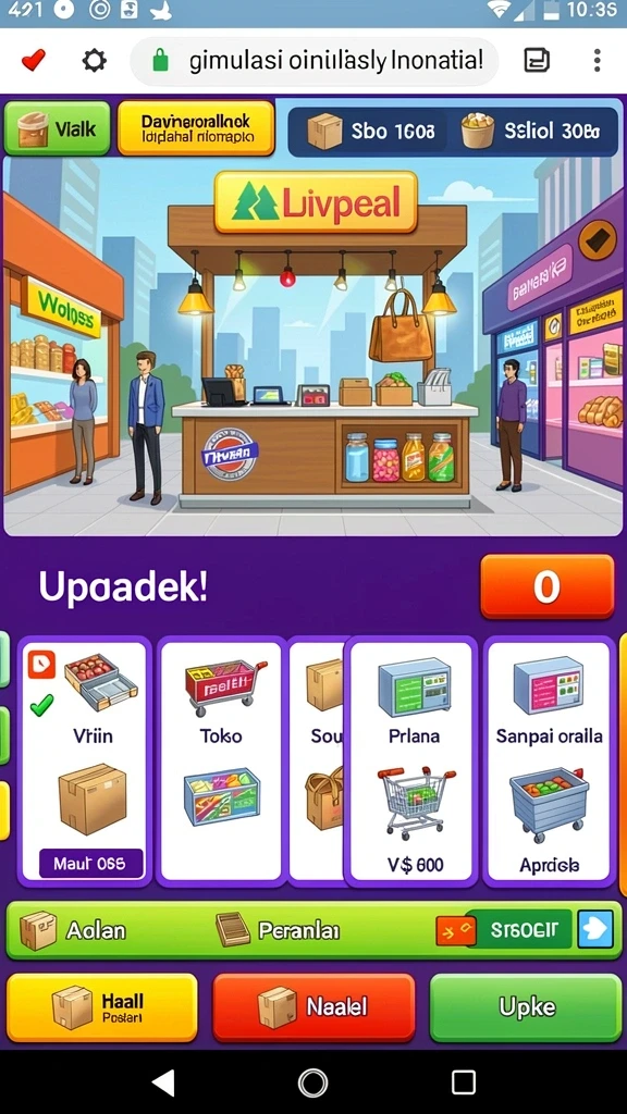 Tampilan menarik dari permainan slot SL888.