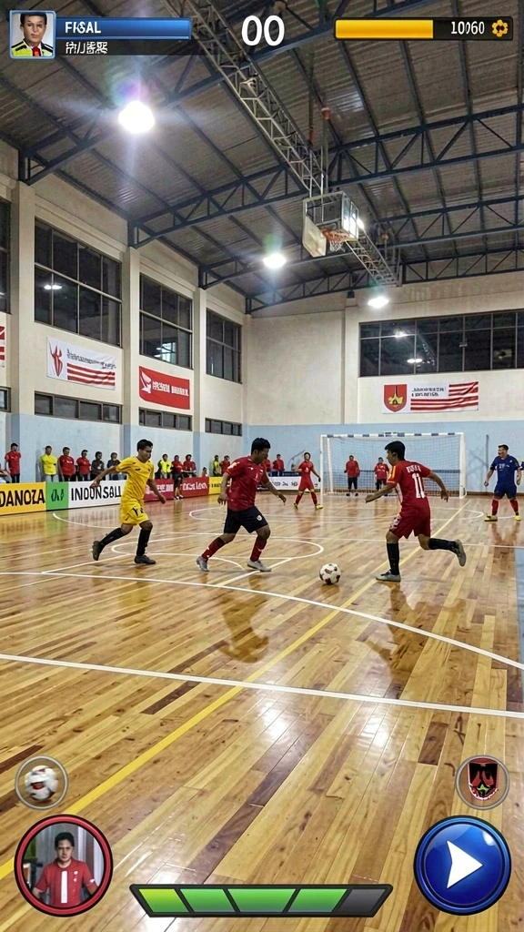 Tampilan antarmuka yang modern dan user-friendly.
