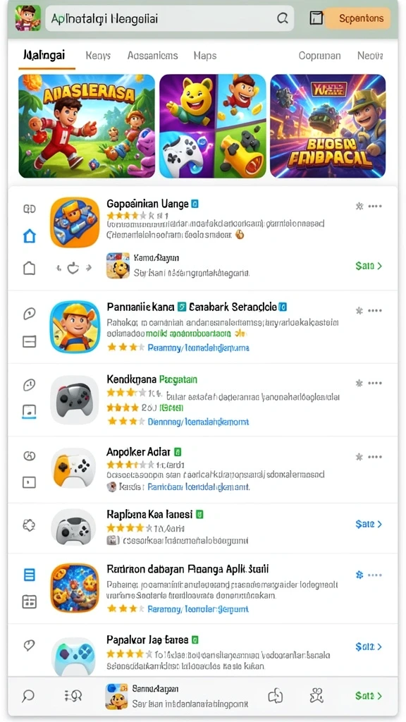 Screenshot menampilkan gameplay yang seru dan interaktif.