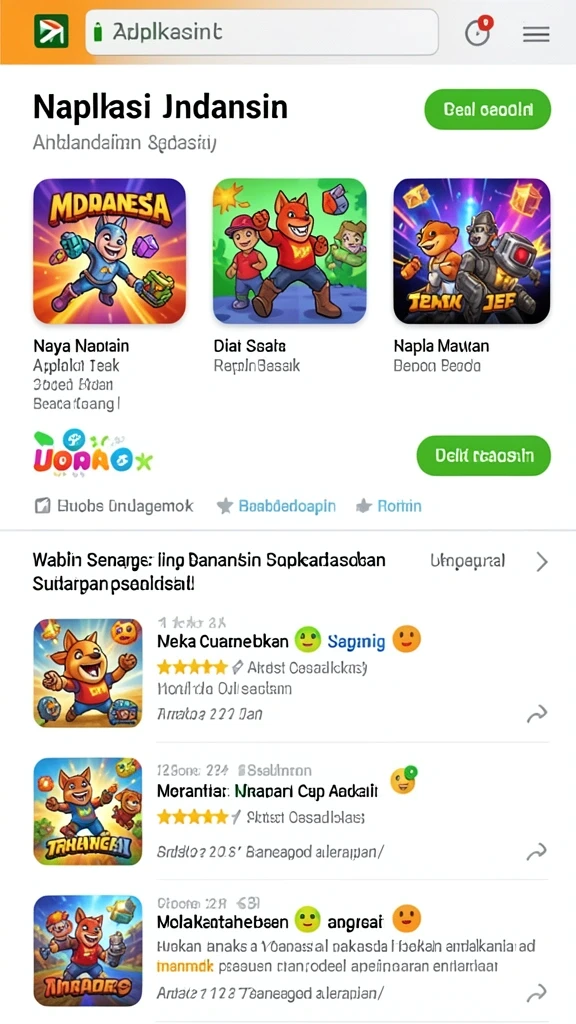 Karakter dengan kemampuan unik dan menarik.
