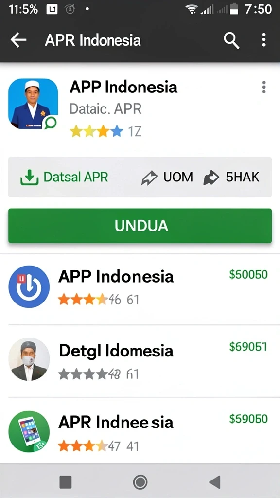 Tampilan antarmuka aplikasi yang menarik dan intuitif.