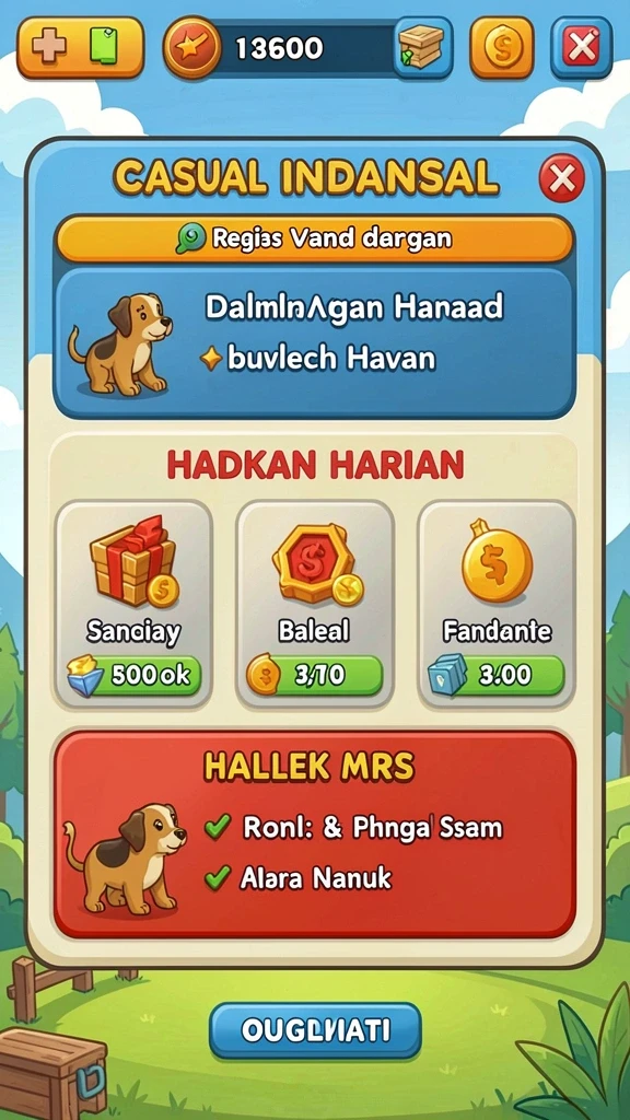 Tampilan antarmuka yang menarik dan ramah pengguna.