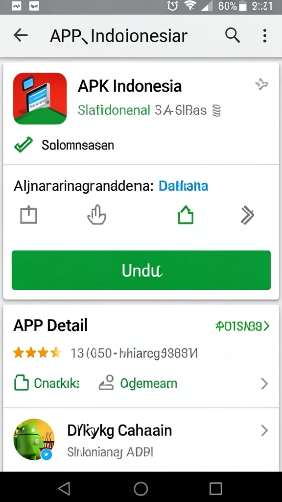 Tampilan awal yang menarik dengan karakter unik.