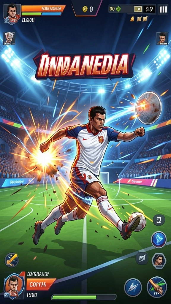 Tampilan awal yang menarik untuk memulai permainan.